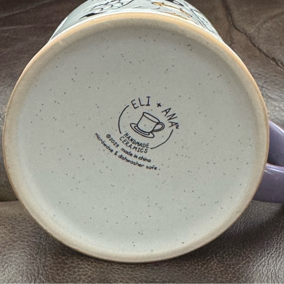 Black Cat Ghost with Pumpkins, Spider Web & Bats Ceramic Halloween Mug - Picture 6 of 6